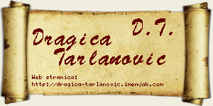 Dragica Tarlanović vizit kartica